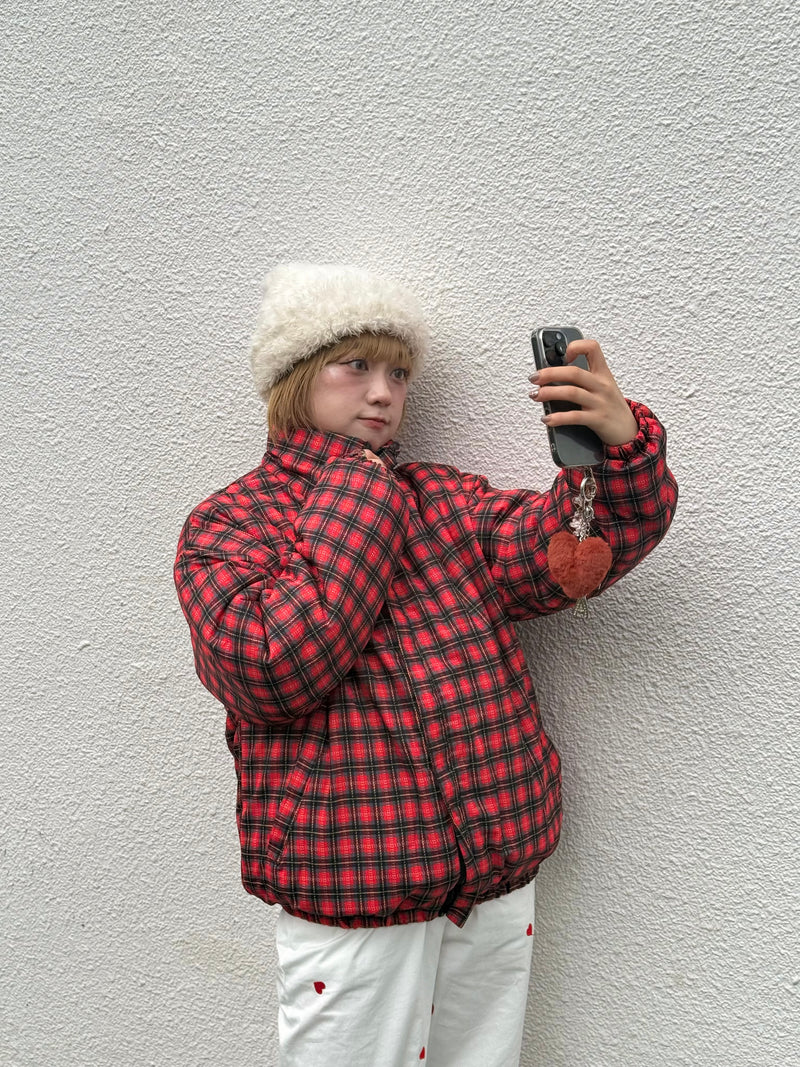 レッドチェックダウンジャケット DPB76119 – CRAMMY