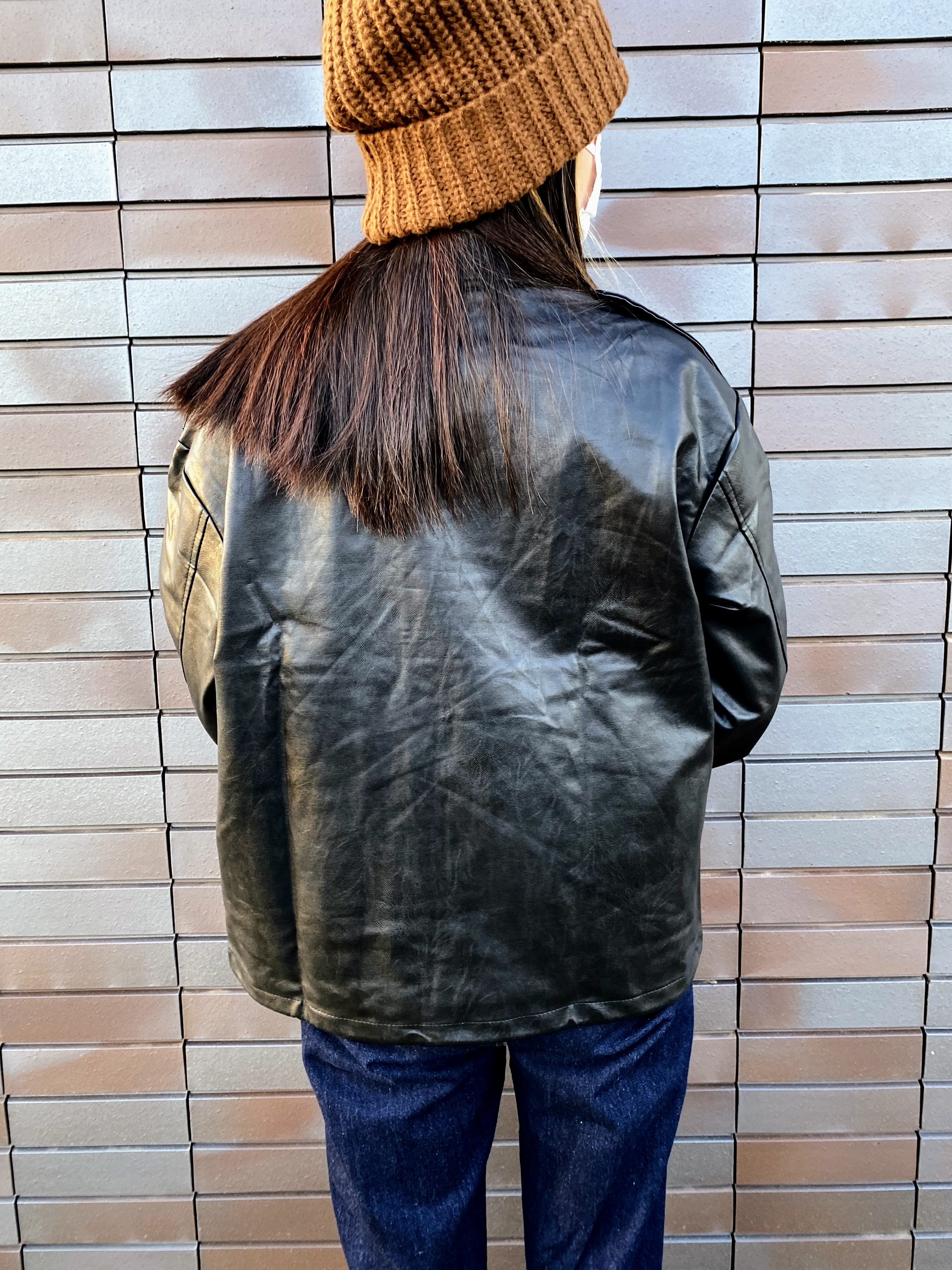 スタンドカラーレザージャケット DPB02099 – CRAMMY