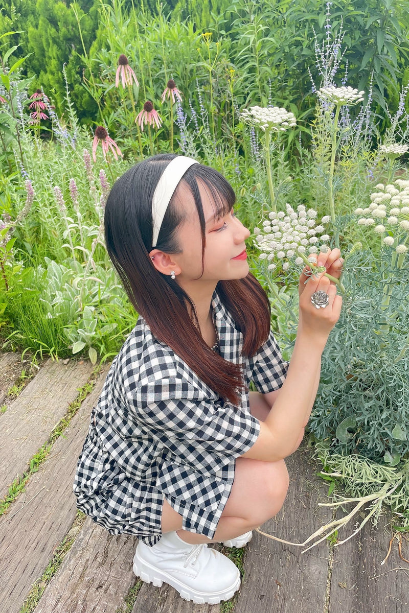 モノトーンギンガムチェックセットアップ DPB01021 – CRAMMY