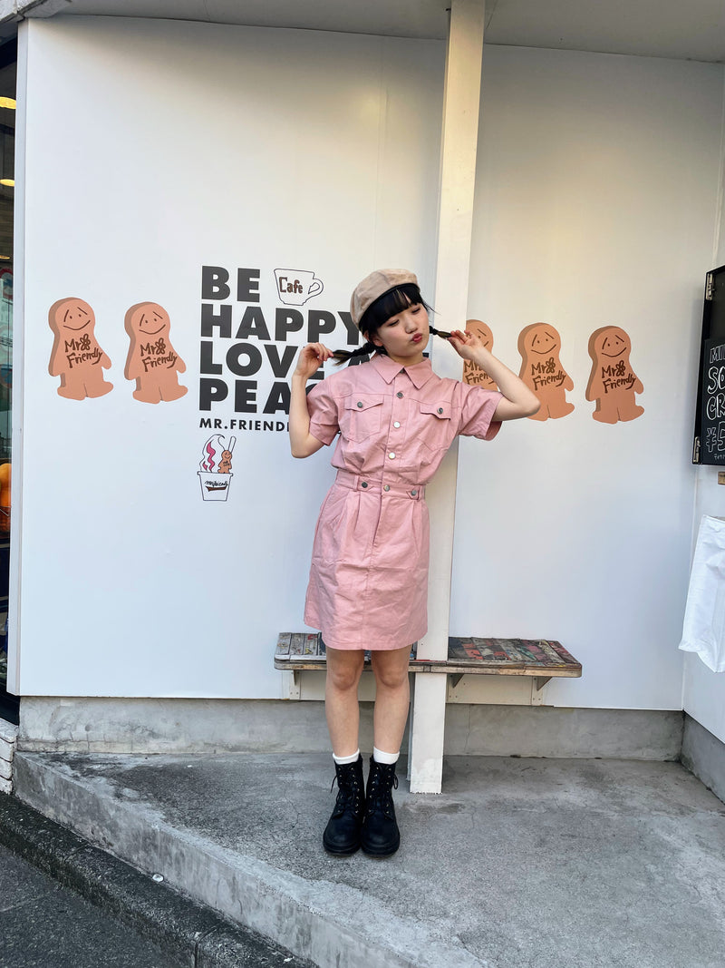 ピンクデニムワンピース DPA43166 – CRAMMY