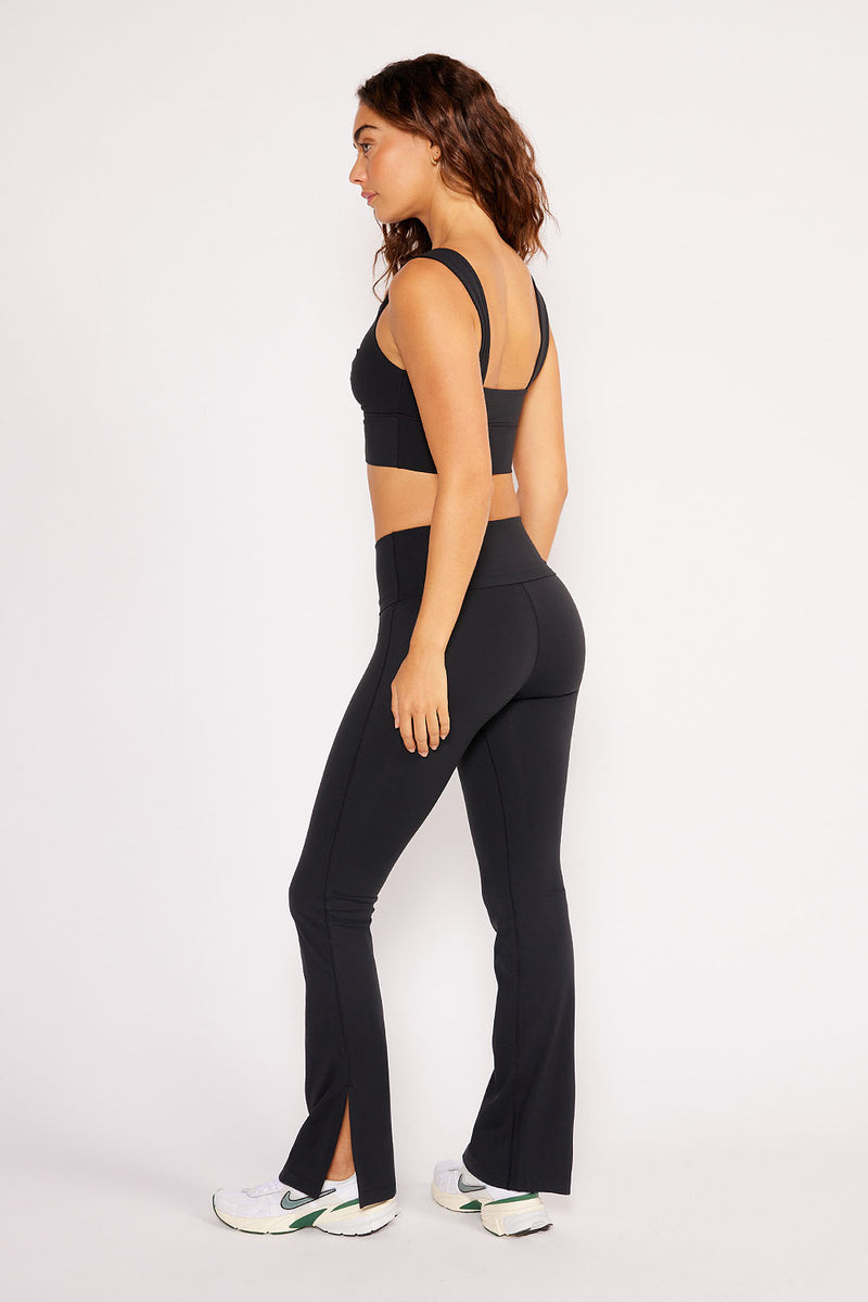 Cream Yoga - Angel flare legging black