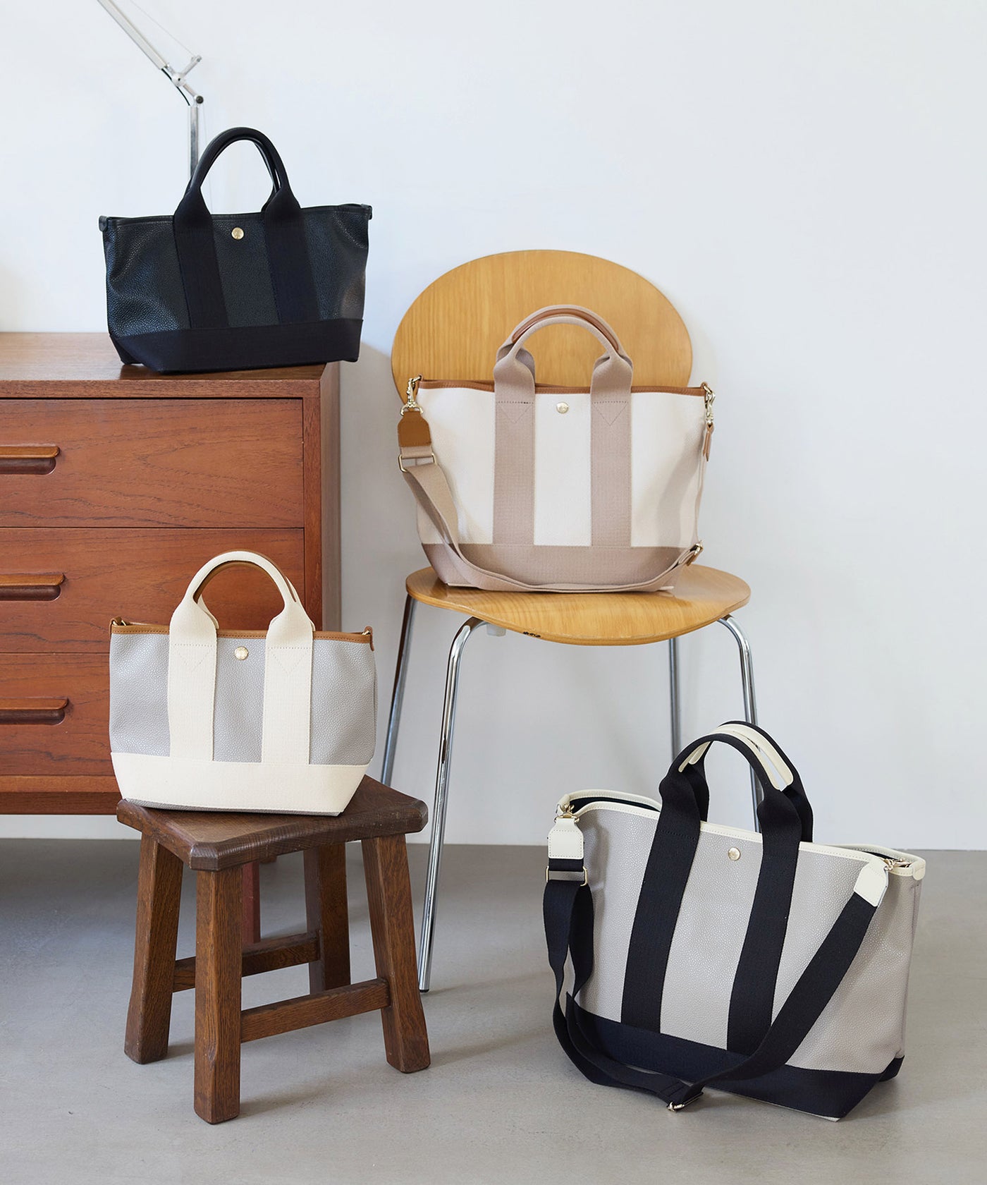 SCOTCH GRAIN スコッチグレイントート バッグ M（ショルダー付き