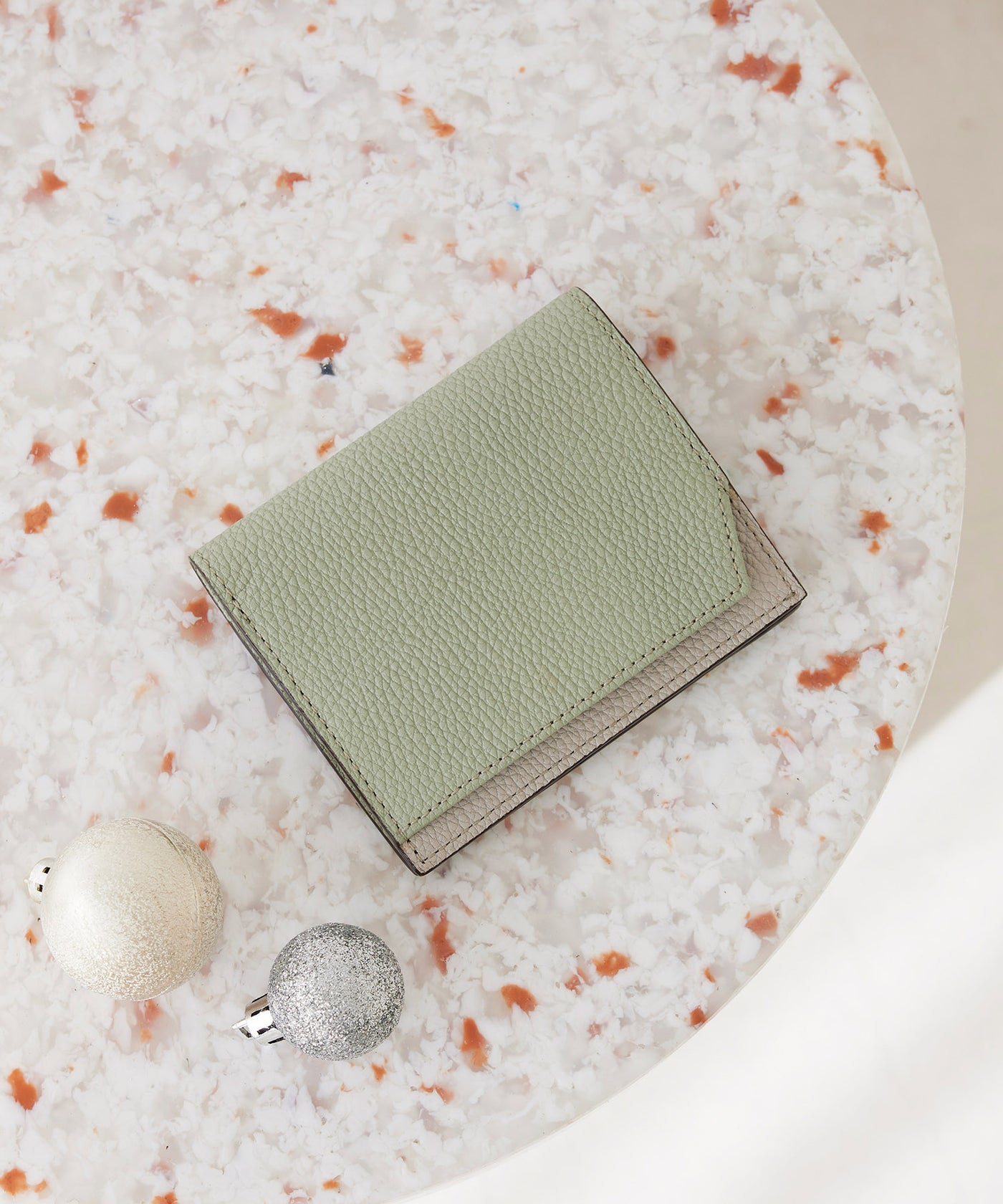 LEAN リーン バイカラー レザー 二つ折り財布 – TOPKAPI（トプカピ）