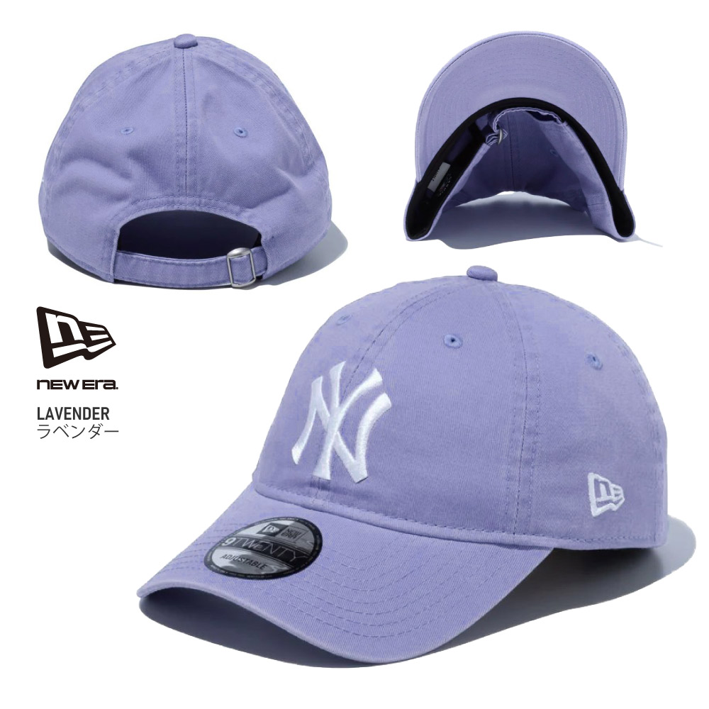 新色追加!!】ニューエラ ウォッシュドコットン素材のローキャップ