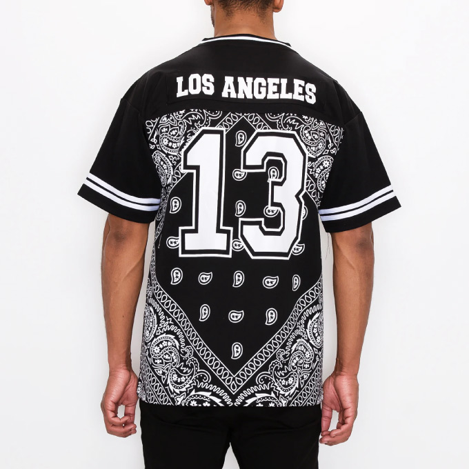 サグいWESTスタイルからスポーツMIXまで対応!! バンダナ柄フットボール