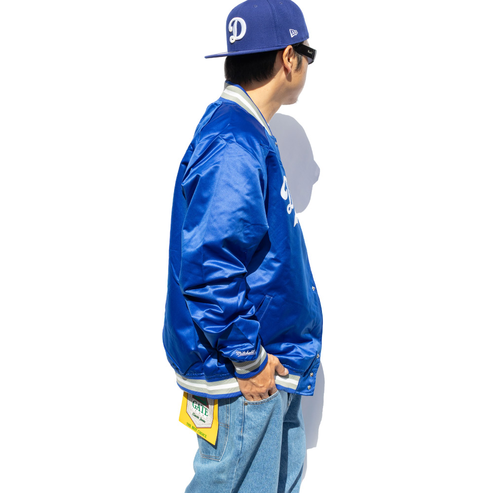 Mitchell&Ness ミッチェルアンドネス 【Stadium Jacket LA Dodgers