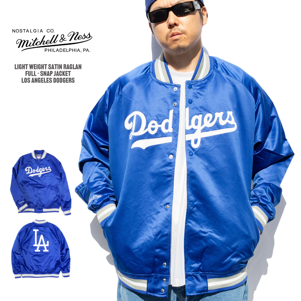 Mitchell&Ness ミッチェルアンドネス 【Stadium Jacket LA Dodgers