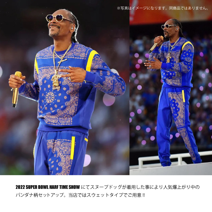 今最もHOTなバンダナ柄セットアップ!! BLEECKER & MERCER