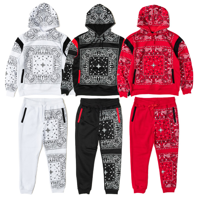 今最もHOTなバンダナ柄セットアップ!! BLEECKER & MERCER