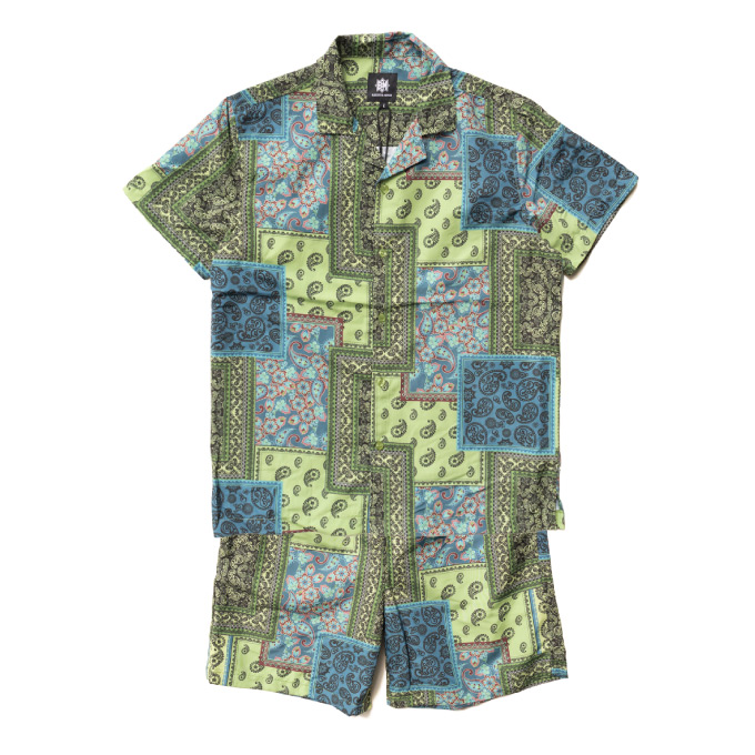 着回しレベル高め!! 夏のバンダナ柄セットアップ!! BLEECKER & MERCER