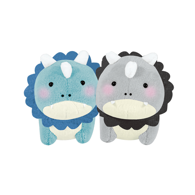 終売】ニコぬいキーホルダー/トリケラトプス | 株式会社クラックス