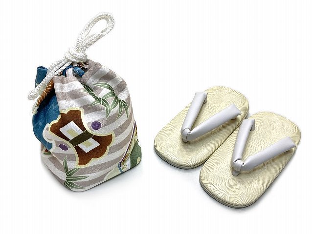 七五三 着物 3歳 男の子 被布コートセット “花うさぎ” ブランド 着物