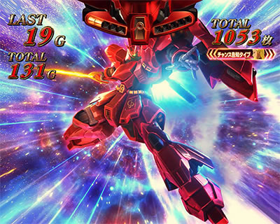 シャア専用パチスロ 逆襲の赤い彗星｜各キャラ選択時の特徴｜パチマガ