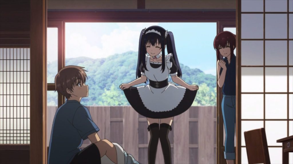 SummerPockets』第4話感想 鴎のメイド服の可愛さと10年前の秘密が