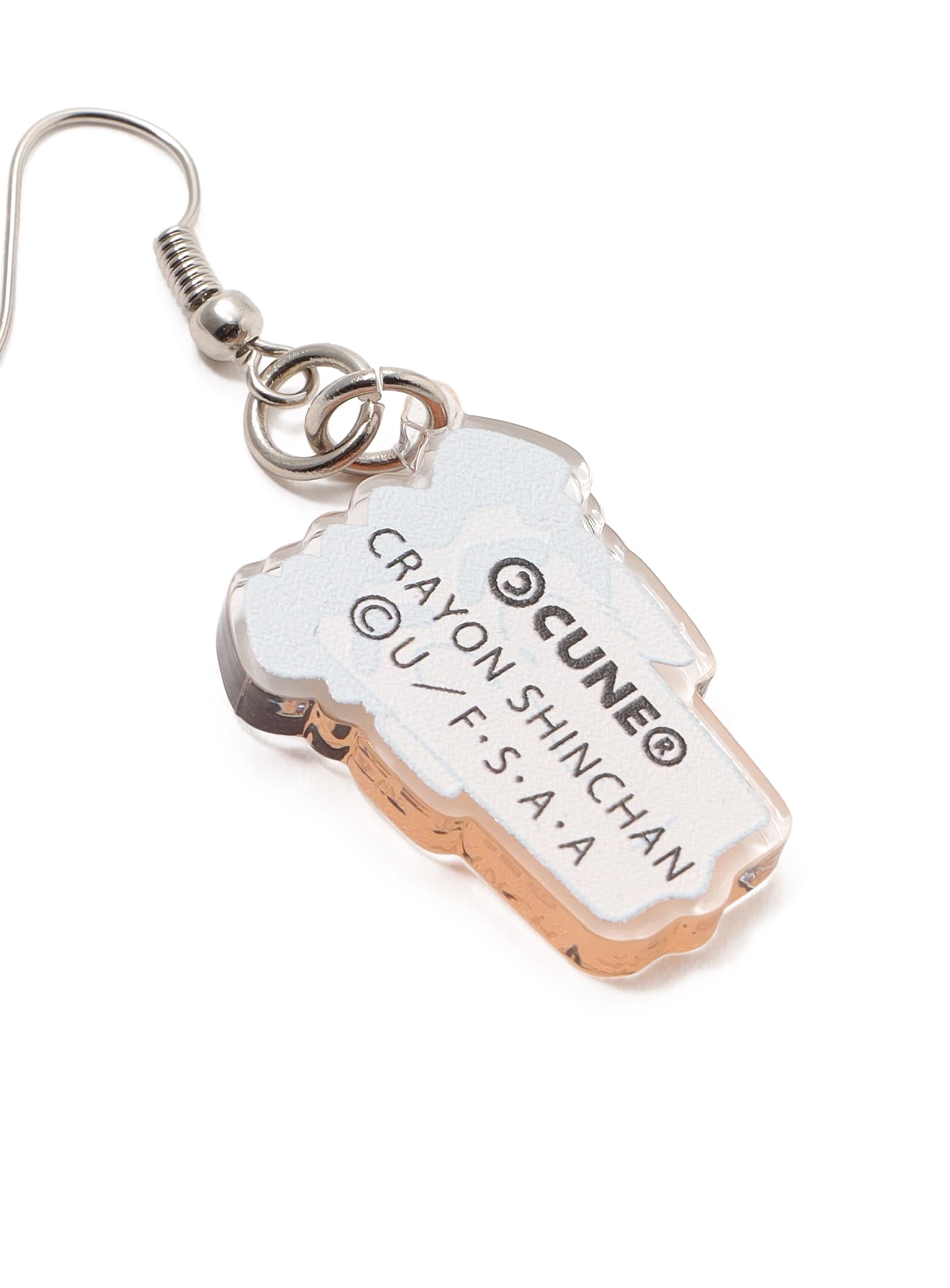 30th ANNIV 野原ひろし ピアス 2P｜ウサギがいない｜CUNE ONLINE STORE