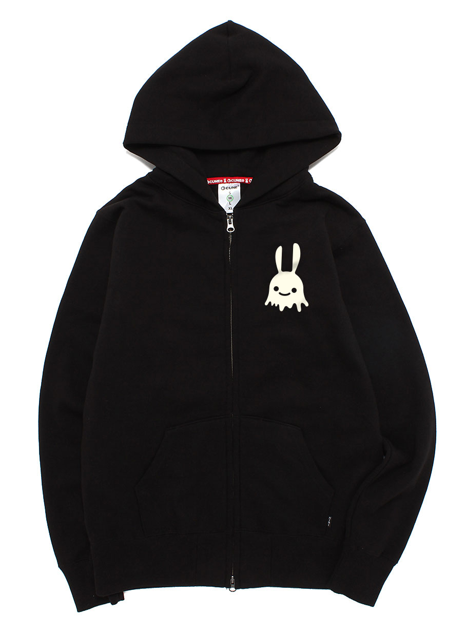 CUNE 復刻ZIPパーカー アイスクリーム｜ウサギがいる｜CUNE ONLINE STORE