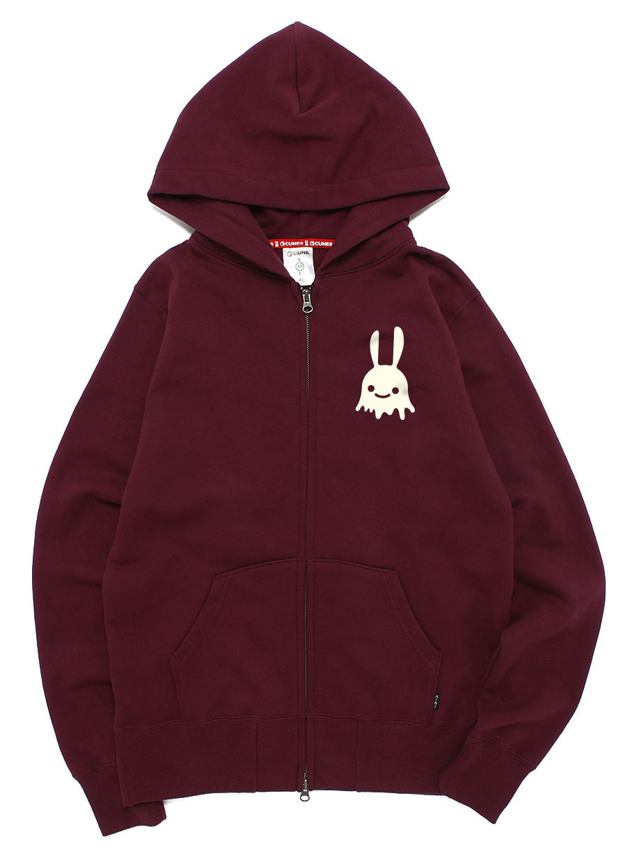 CUNE 復刻ZIPパーカー アイスクリーム｜ウサギがいる｜CUNE ONLINE STORE