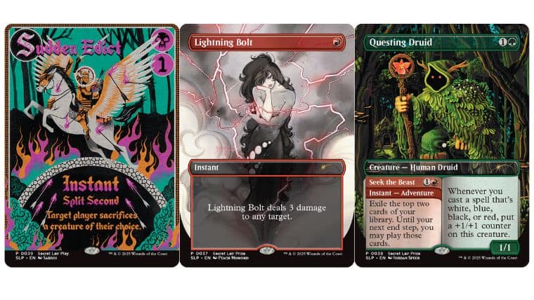 MagicCon:Chicagoのイベント「The Secret Lair Spectacular」で3種類の