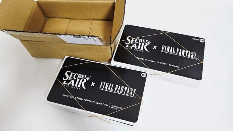 MTG開封】FFコラボのSecret LairのコンプリートBundleを開けてレア