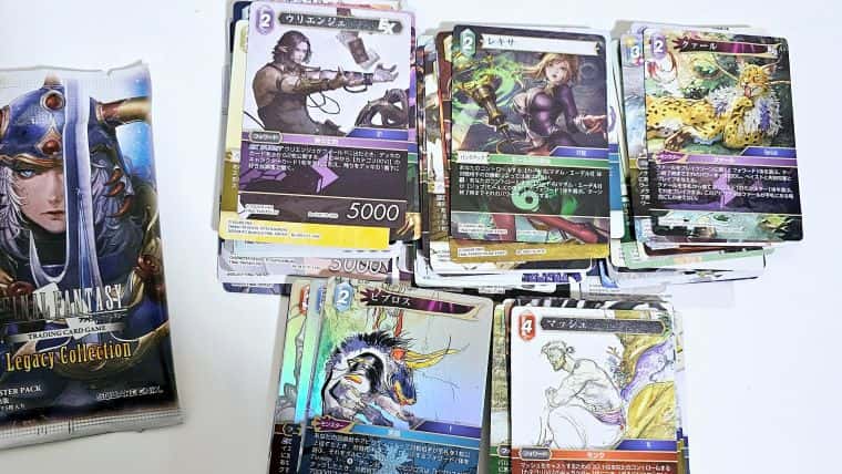 FFTCG】初の再録パック「レガシーコレクション」のBOXを開封してみた