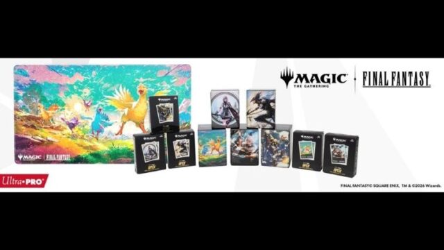 MTG FF UltraPro チョコボ デッキケース&スリーブ&プレイマット MTG