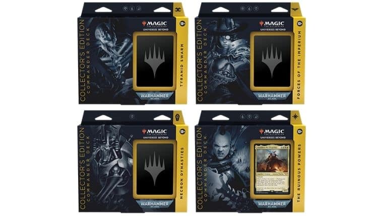 MTG】ウォーハンマー40000とコラボで統率者デッキなど2022年10月発売に
