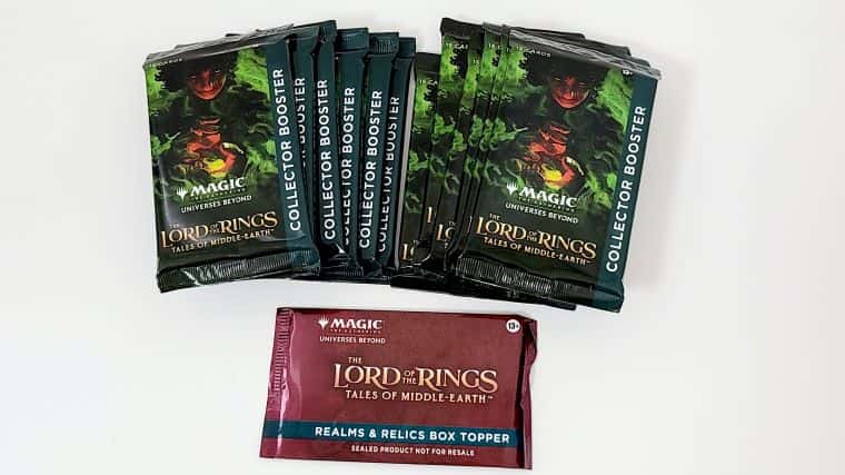 MTG】指輪物語コレクターブースターBOX英語版を開封！世界に1枚の