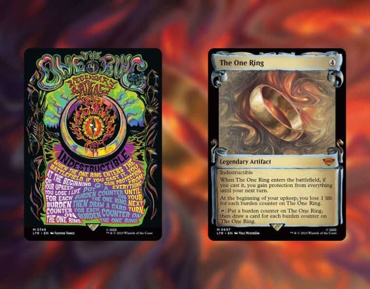 MTG 指輪物語 英語版 ボーダーレス エント最後の進軍 foil Foil】(418