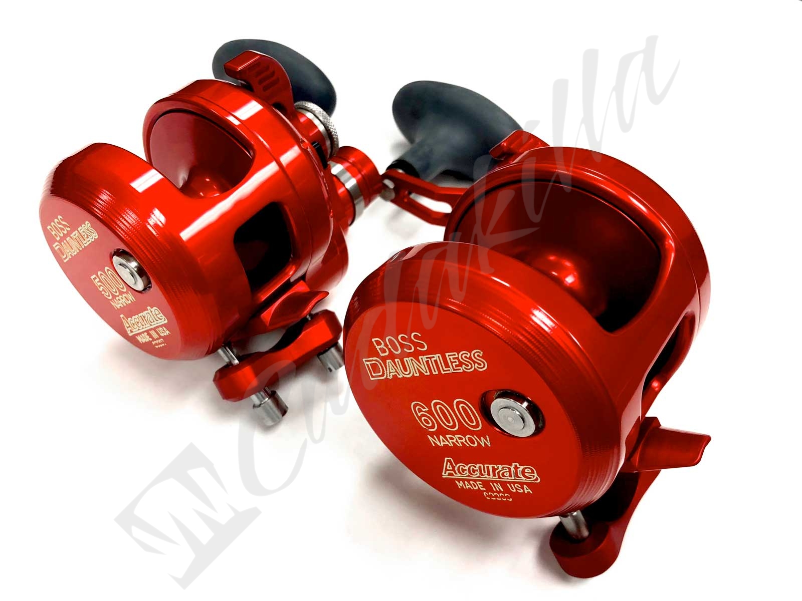 Accurate Dauntless DX2 Conventional Reel - Red
