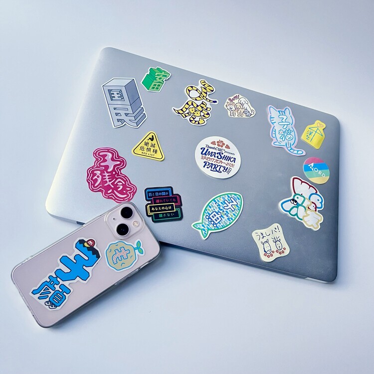 推しステッカーセット(2枚組) | オフィスキュー オンラインショップCUEPRO