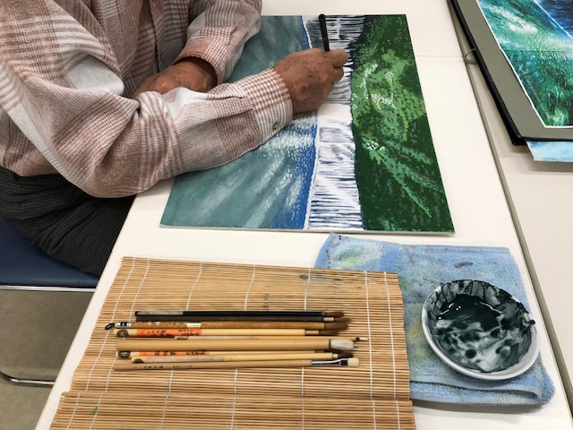 やさしい日本画｜厚木カルチャーセンター｜イオン厚木店、厚木市