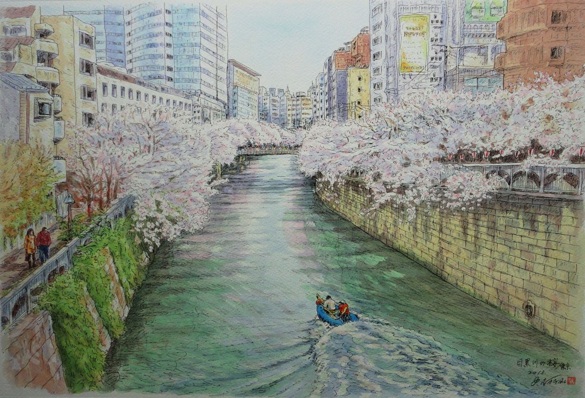 ペンと透明水彩で描く はじめての水彩画｜高崎カルチャーセンター