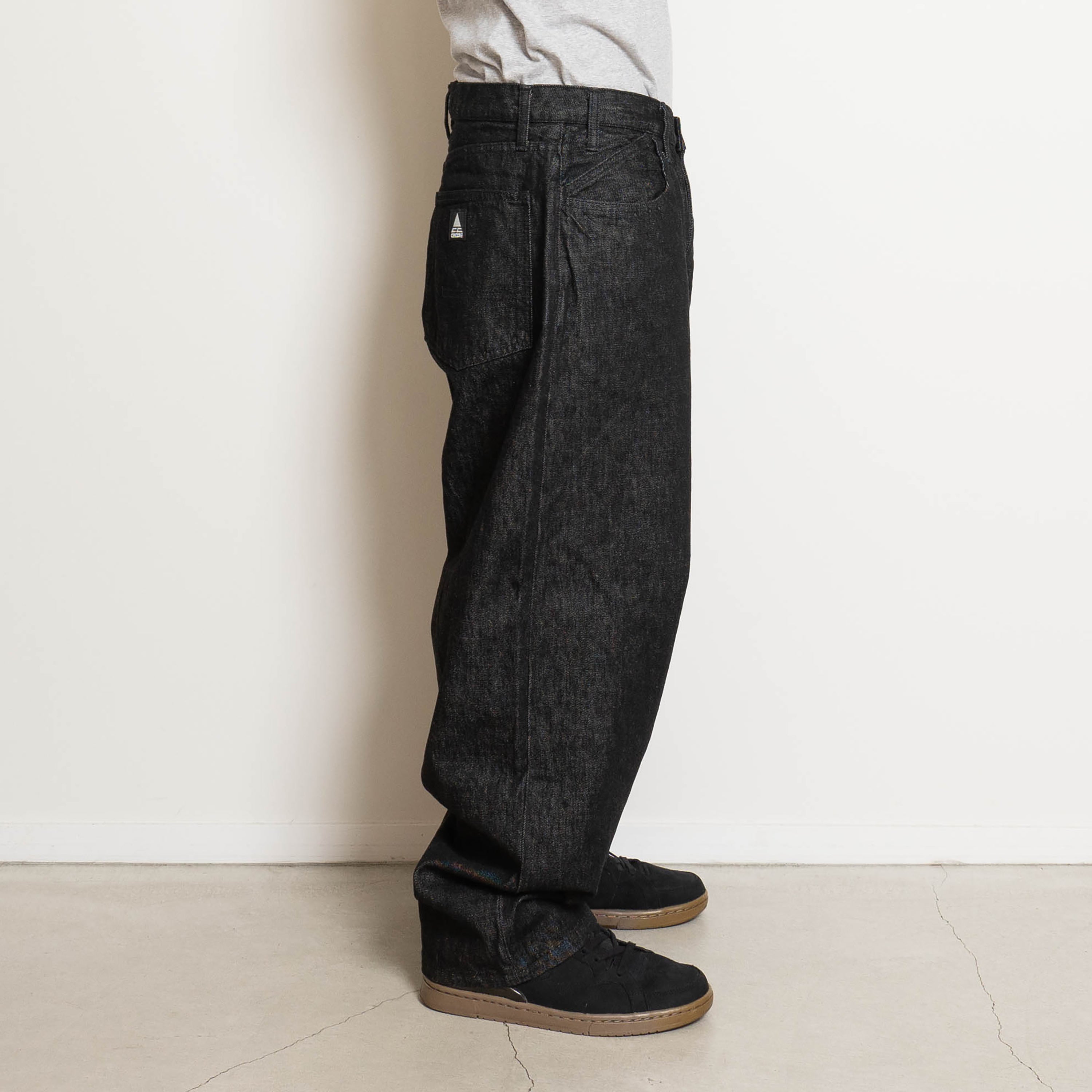 CC Baggy 13oz Basic Jeans - Black – CUP AND CONE