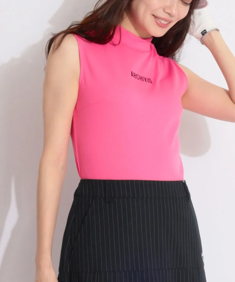 archivio ゴルフウェア レディース セーター トップス ピンク 可愛い