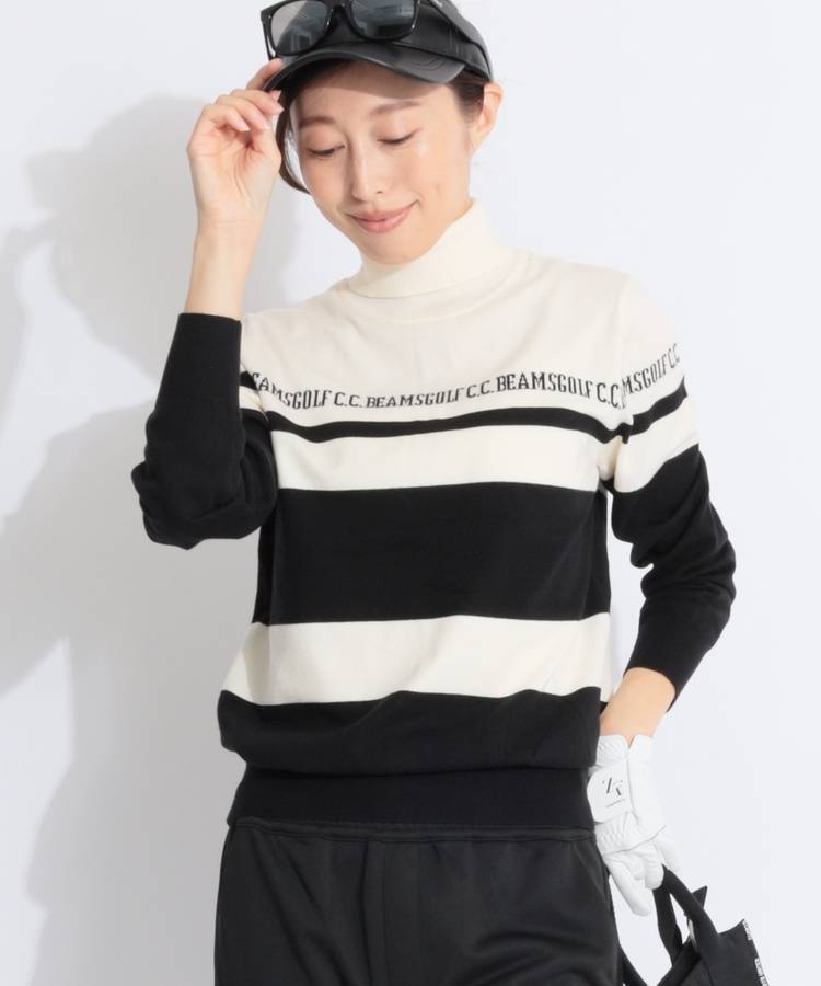 ハイネックニット ｜ レディースゴルフウェア通販 CURUCURU select