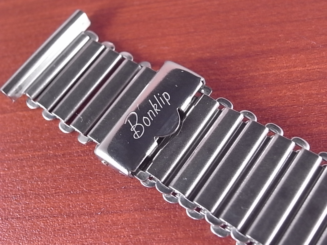 ボンクリップ バンブーブレス NOS リンク16mm 取付18mm SS 1940年代