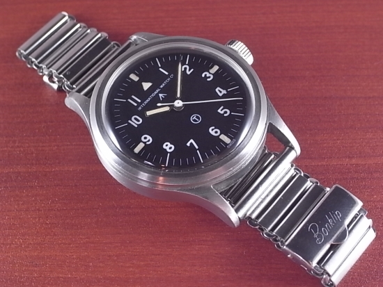 ボンクリップ バンブーブレス NOS リンク16mm 取付18mm SS 1940年代