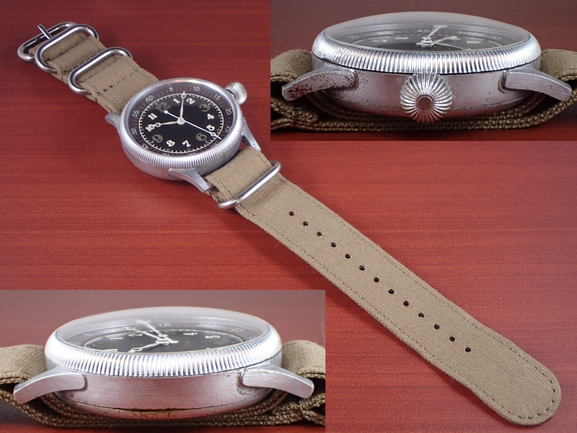 精工舎 旧日本海軍航空隊 天測時計 太平洋戦争 1940年代 | VINTAGE