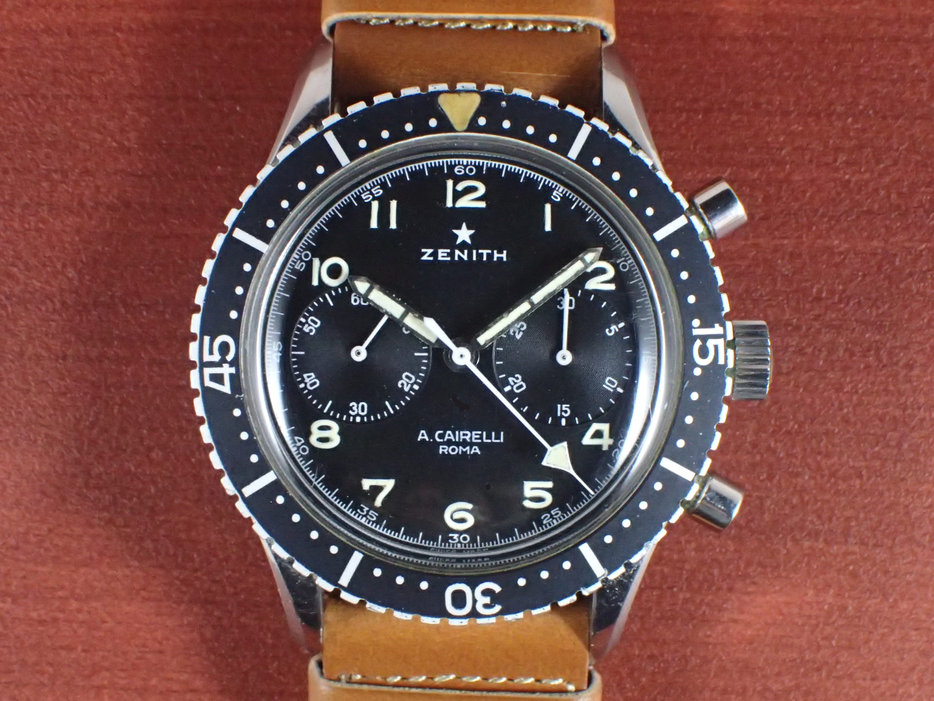 ゼニス イタリア空軍 クロノグラフ TIPO CP-2 未支給品 1960年代