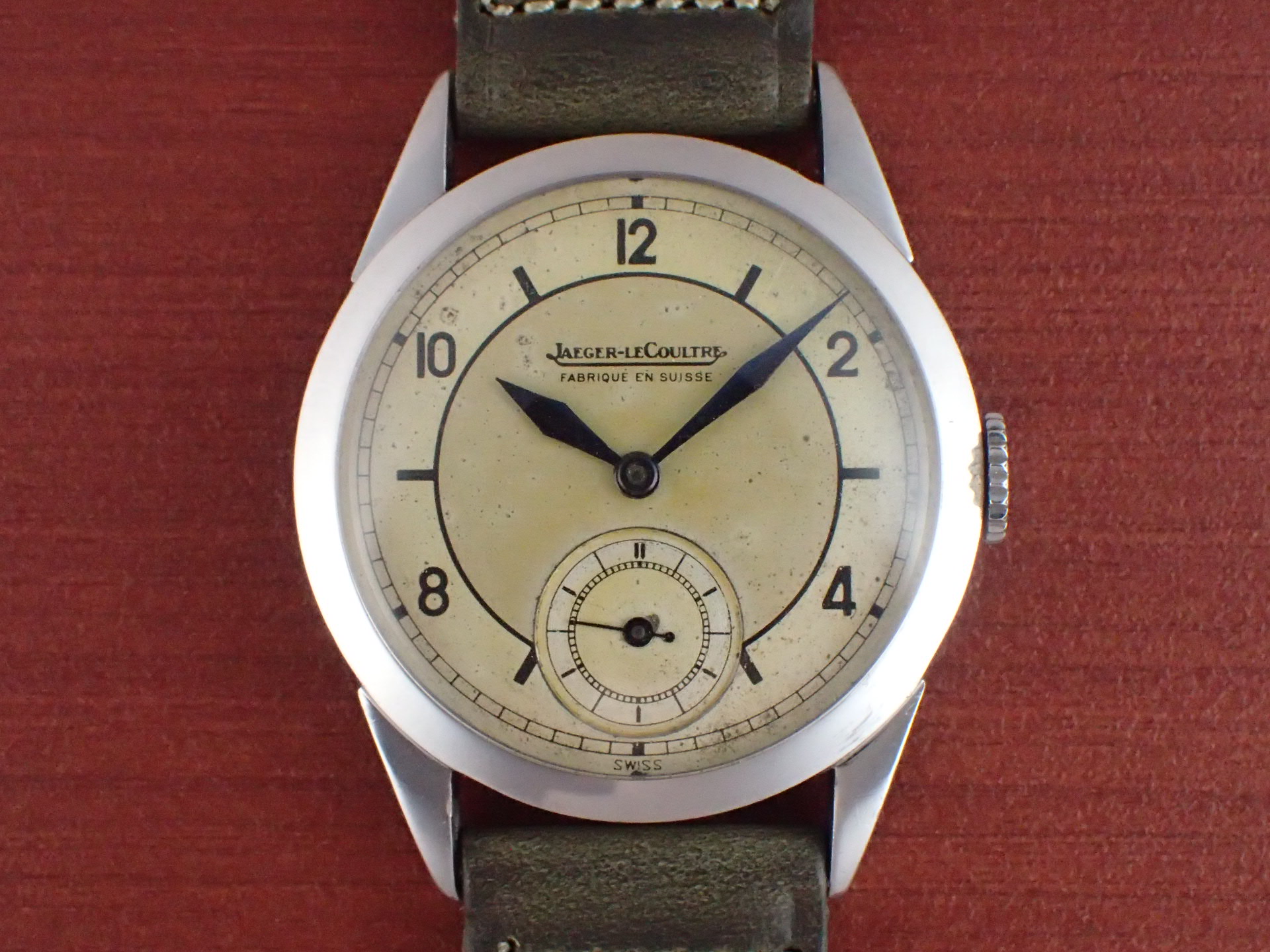 ジャガールクルト セクターダイアル SSケース 1940年代 | VINTAGE
