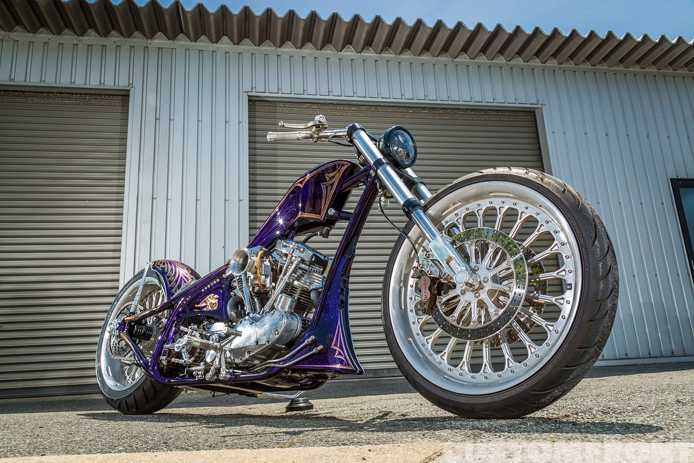 ハーレー カスタムチョッパー 1969年ショベル FLH・ヴィダモーター