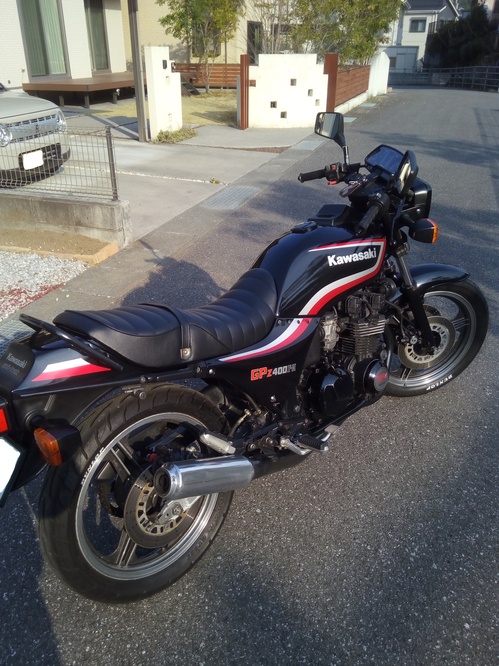 カワサキGPZ400F-Ⅱ シート張替え - CUSTOM SEAT．JP