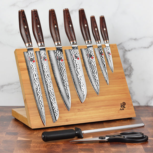 Miyabi Artisan Magnetic Easel Knife Set - 10 Piece – Cutlery and More