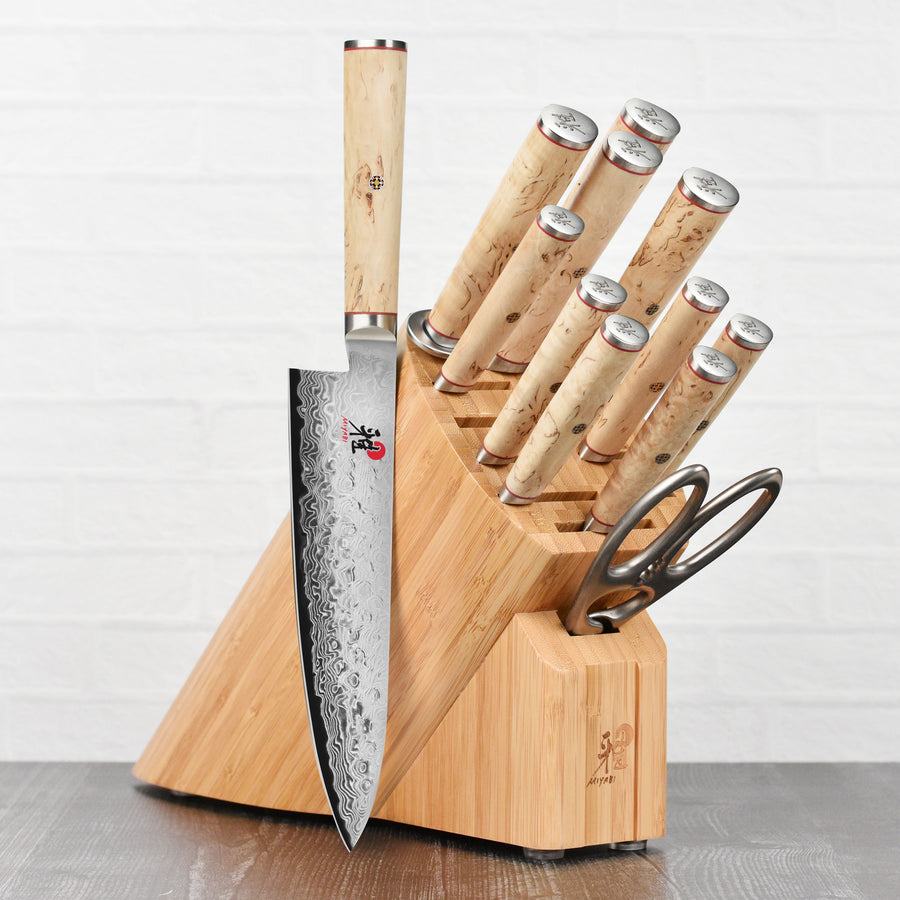 Miyabi Birchwood Knife Block Set - 13 Piece – Cutlery and More