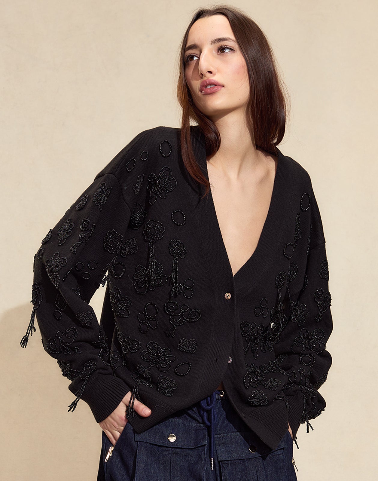 Paloma Boyfriend Cardigan – Cynthia Rowley