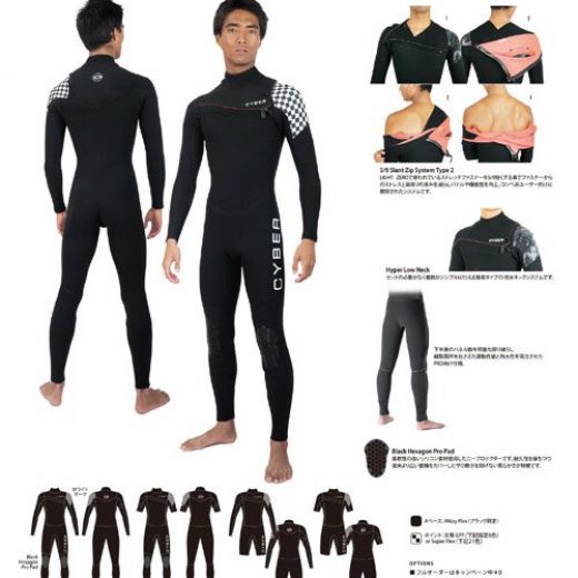 2022 SPRING/SUMMER CAMPAIGN – CYBER SHIELD WETSUITS | サイバー