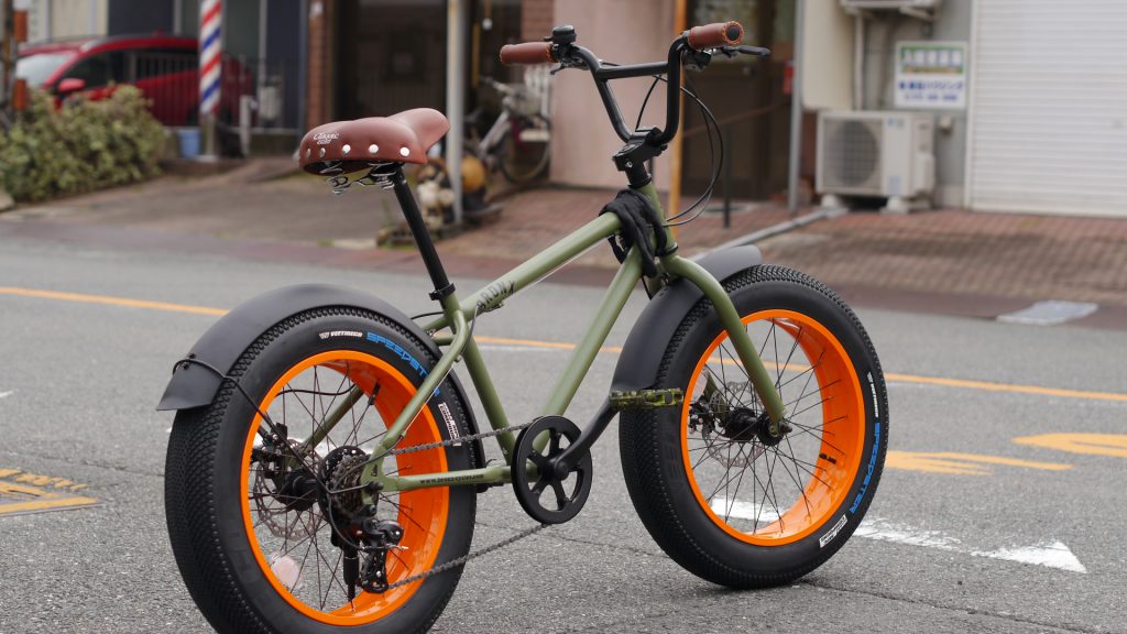 カスタム☆BRONX 「ブロンクス」20DD /20インチのファットバイク