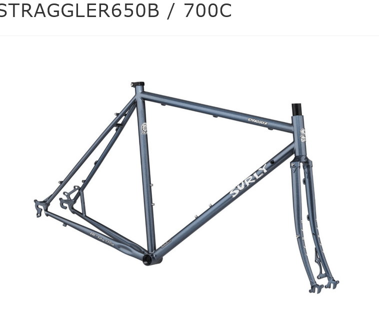 SURLY (サーリー)/ STRAGGLER[ストラグラー]COLD STEEL BLUE入荷しま