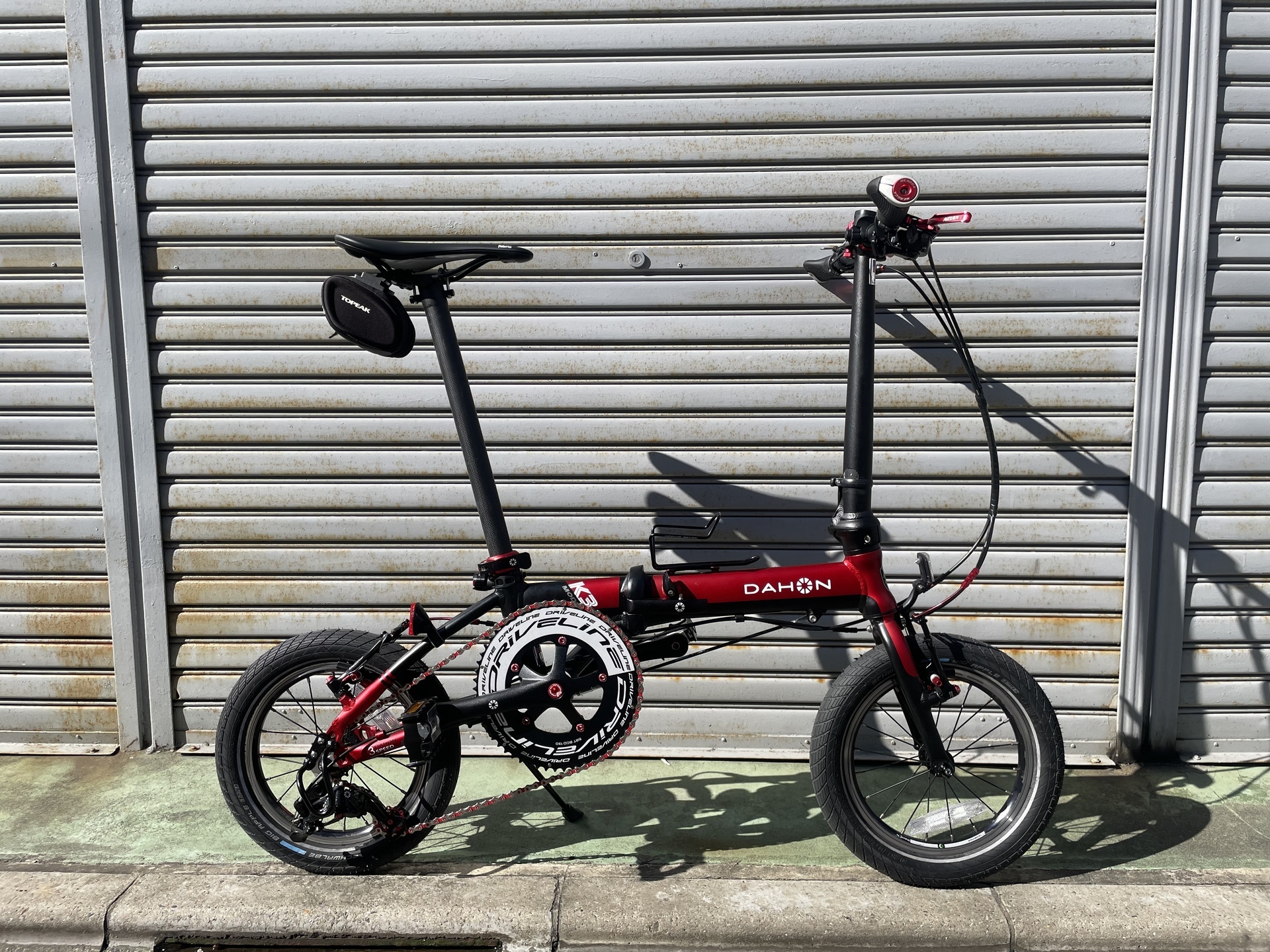 DAHON K3細部までこだわりカスタムご紹介: サイクルハウスしぶや