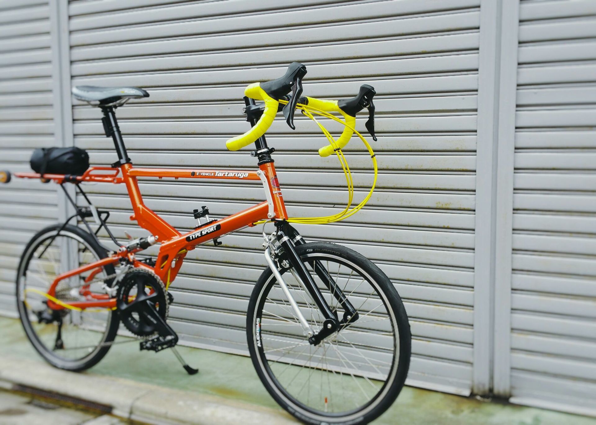 Tartaruga Type-S SD カスタム】Shimano 105 ドロップハンドル化